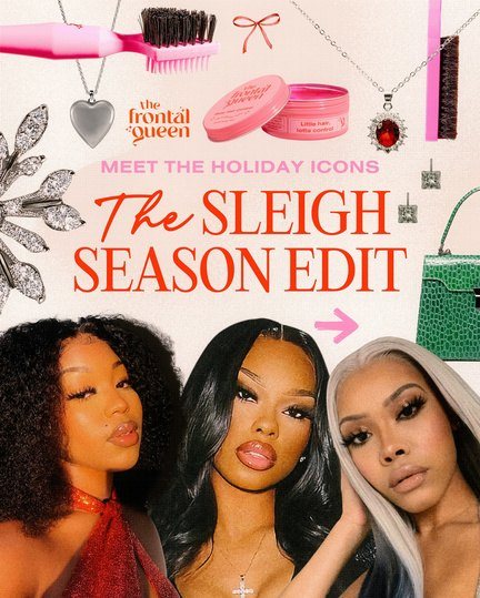 The Frontal Queen post: meet the holiday icons, The Sleigh Season Edit